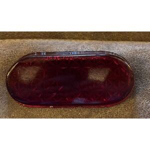 (p) Vintage Glass taillamp lense 1940 Chevrolet‎
